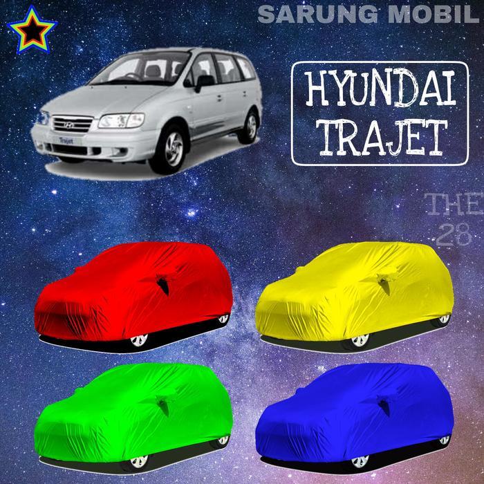 Sarung Mobil Hyundai Trajet Polos Warna Body Cover Trajet Premium