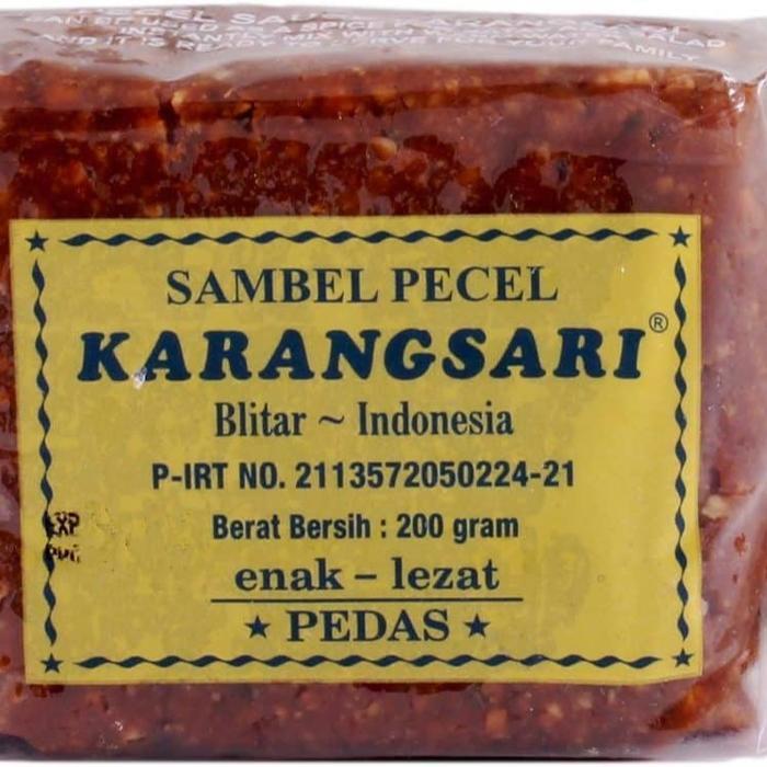 NEW Sambal Pecel KARANGSARI Karangsari 200gr
