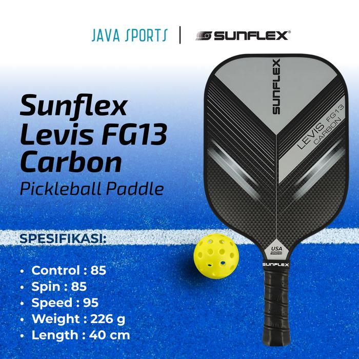 Raket Pickleball Sunflex Levis FG13 Original Pickle Ball Paddle Racket