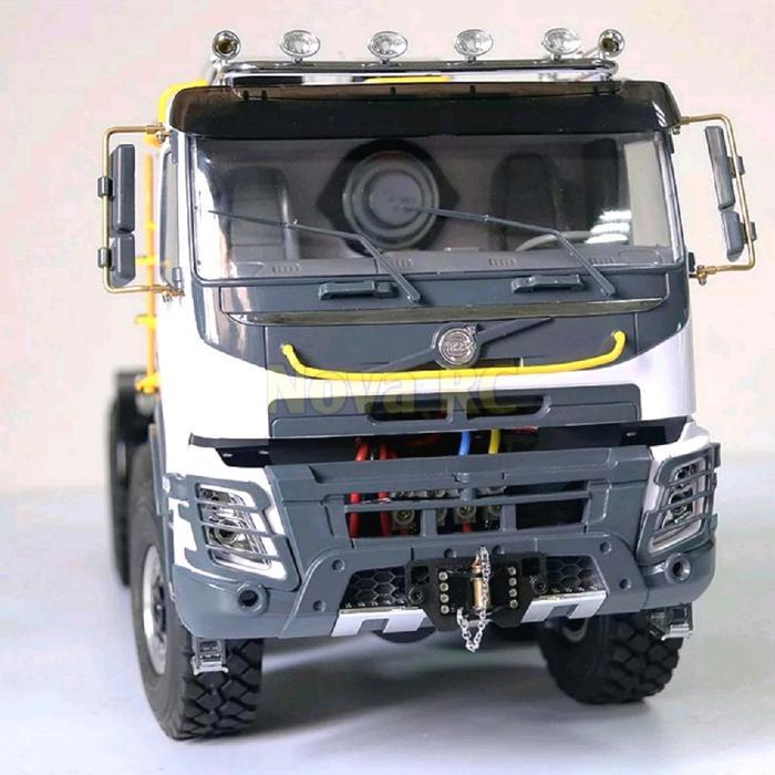VOLVO FMX 6x4 RC Trailer truck 1/14 JDM 3 sumbu roda