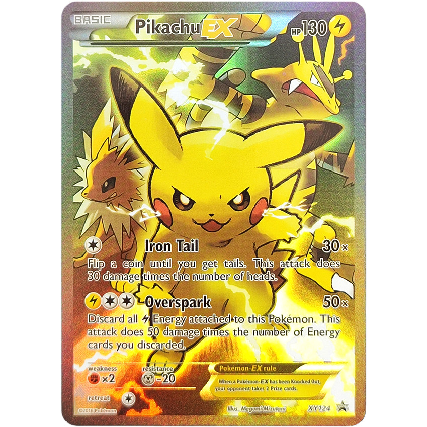 DIY Pokemon Cards PTCG XY Promo Charizard Gengar Giratina Mew Lucario Lugia Venusaur EX XY124 XY123