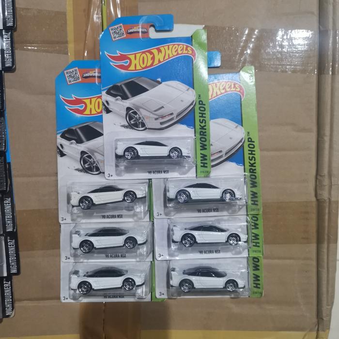 Hot Wheels 90 Acura NSX Putih HW Workshop 2014