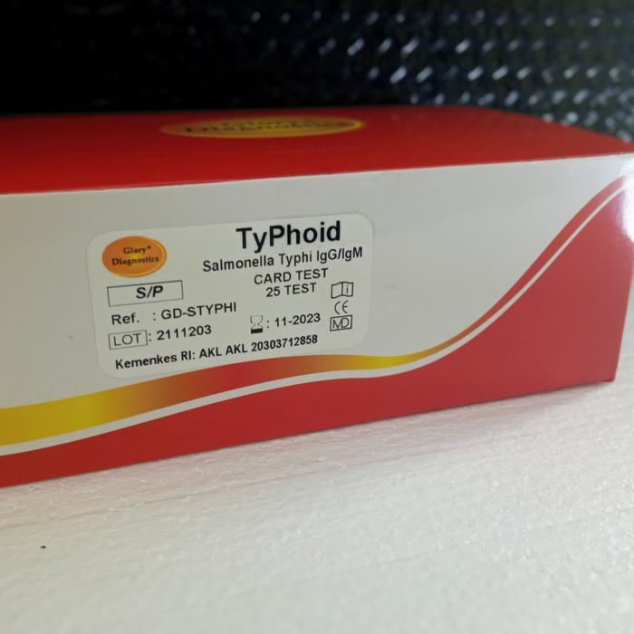 Typhoid Salmonella Typhi IGg/Igm Tifoid Test Card/Cassette