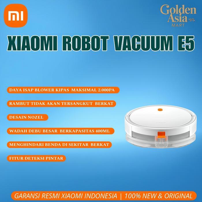 Xiaomi Robot Vacuum E5 Vacuum cleaner Robot 2kPa Mi Robot Vacuum E5