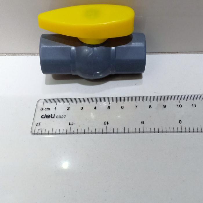 Ballvalve Pvc Taiwan 1/2 Inch / Stop Kran 1/2 Inch