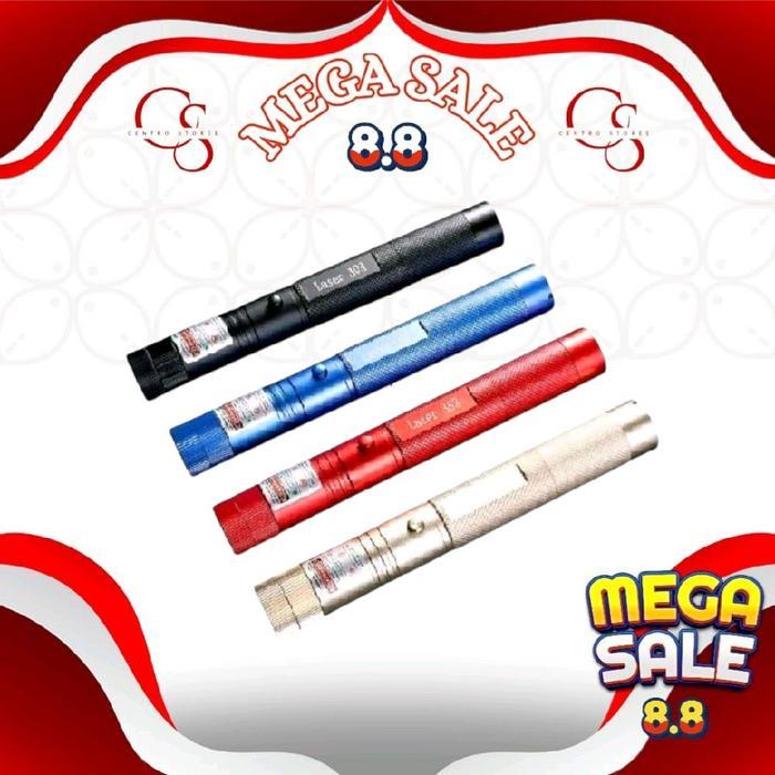 Premium Laser Penujuk Pointer Hijau 511 Jarak Jauh / Green Laser Pointer 511 Original