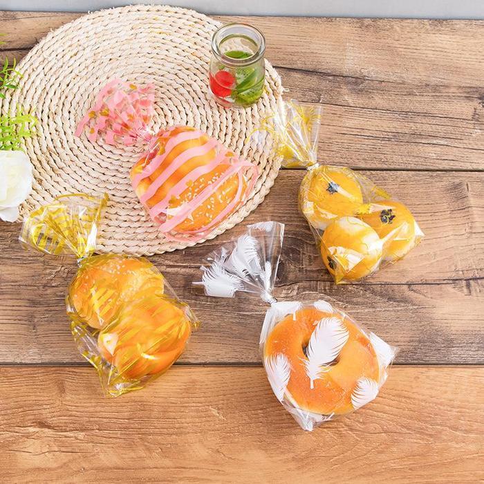 plastik packing cookies kemasan Snack lucu cookies warna