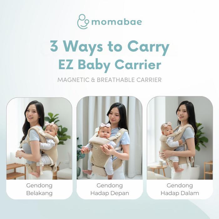 Momabae - EZ Baby Carrier Baby Carrier M-Shape SSC Gendongan Anak Gendongan Bayi SSC Hipseat