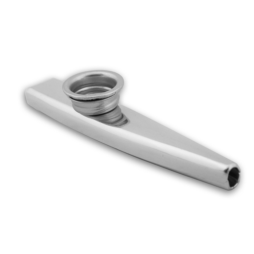 1-10PCS 12cm Portable Metal Kazoo Aluminum Flute Mouth Flute for Beginners Kids Adult Gifts Woodwind