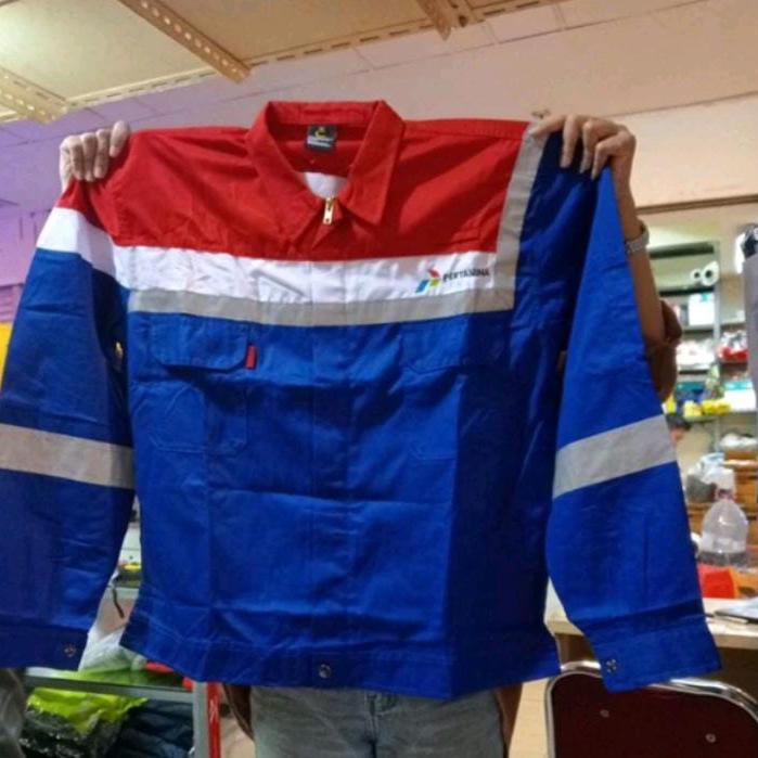 ATASAN PERTAMINA NOMEX Baju Atasan Coverall Nomex IIIA Tahan Api Fire Retardant Ukuran XXS NOMEX III