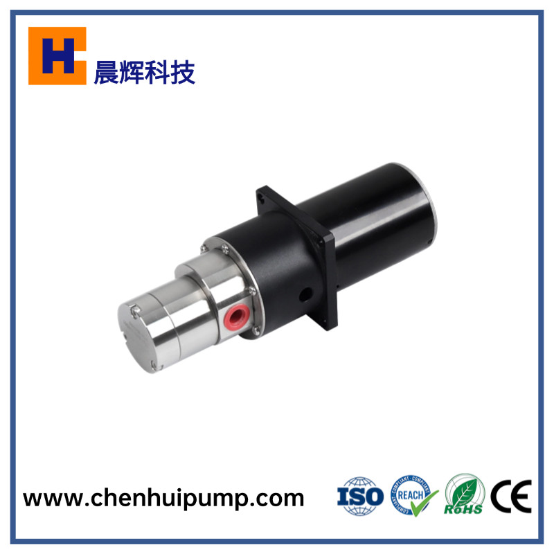 Easy Operation 316L Stainless Steel Water Gear Pump Meter DC24V dosing Pump Micro Magnetic Gear