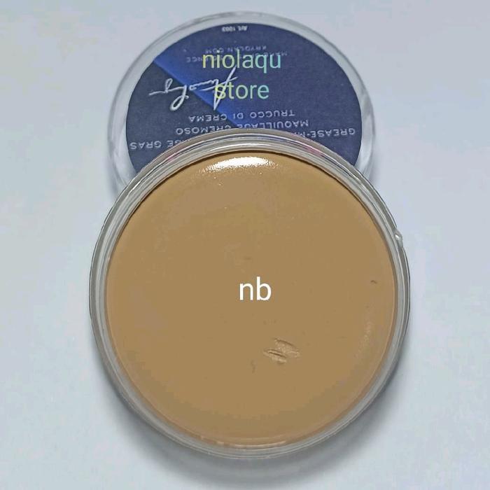Kryolan Kosmetik Makeup Wajah Alas Bedak Foundation 8 ml MINI Concealer Wanita Kuning Sawo Langsat