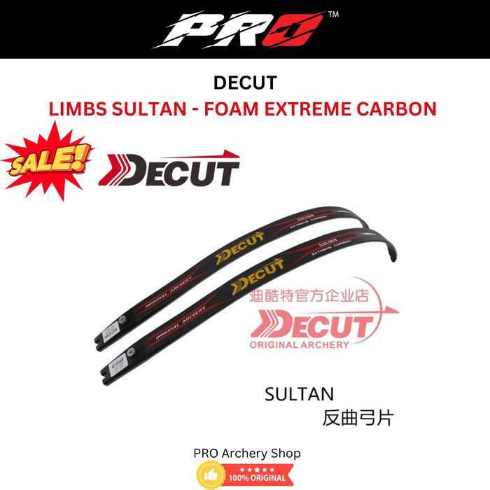DECUT LIMBS SULTAN EXTREME CORBON CARBON PROMO LIMBS CARBON RECURVE / BAREBOW COCOK UNTUK PRESTASI