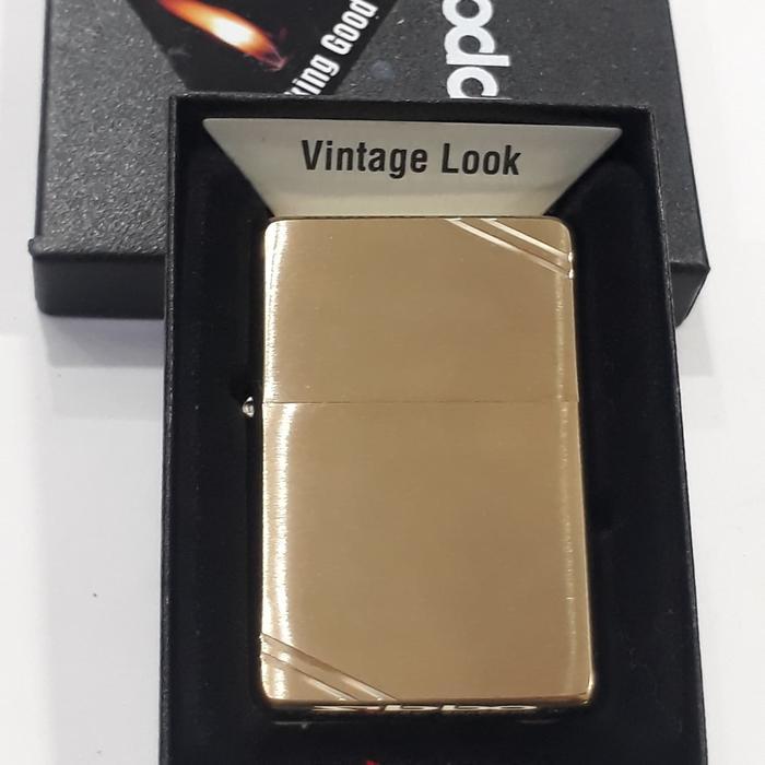 Original Zippo 240 Vintage Brass