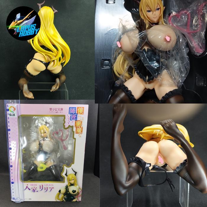 TERBARU 1/5 Q-Six Iriie Lillia Akuma Cast Off Figure Original Pvc Hentai Qsix