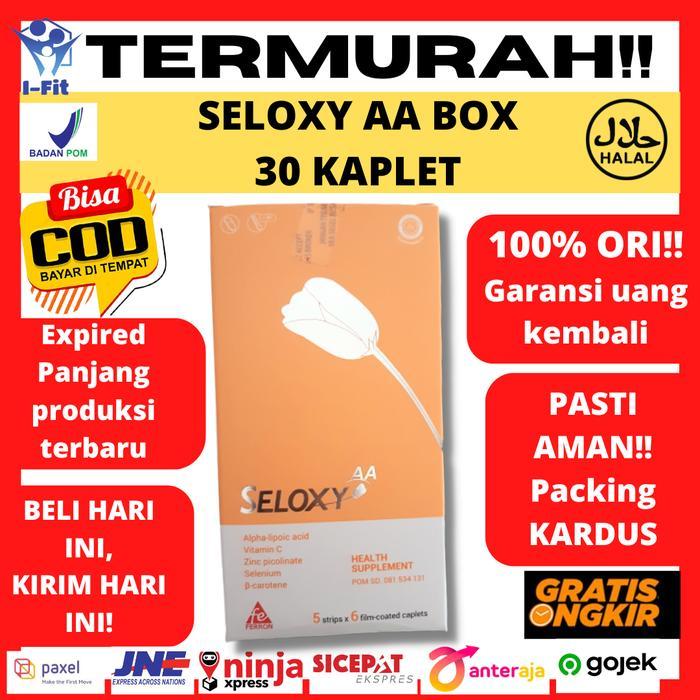 Seloxy Aa Box Isi 30 Kaplet Vitamin A Vitamin C Antioksidan Terlaris