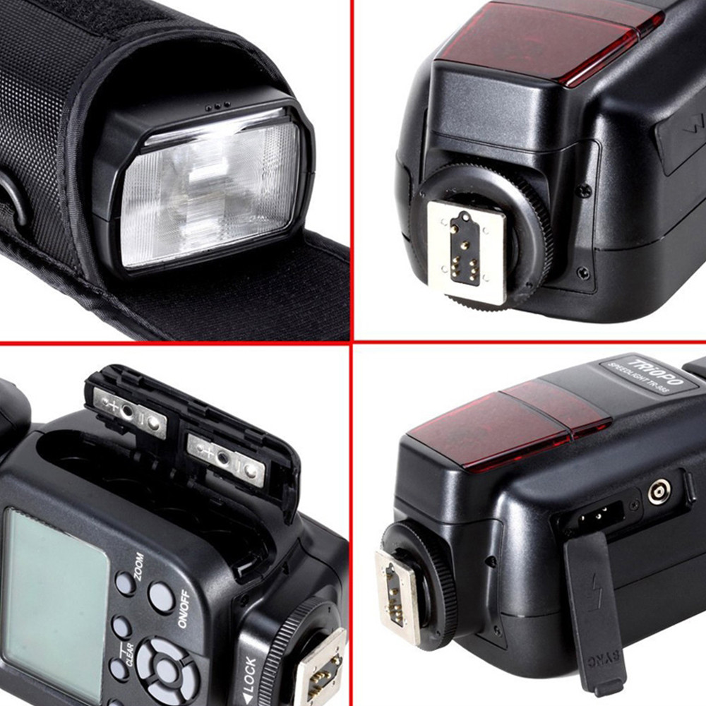 TRIOPO TR-988 TTL HSS High Speed Sync Camera Speedlite Flash for Canon and Nikon 6D 60D 550D 600D