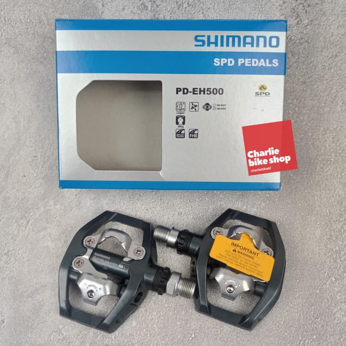 Pedal Cleat Shimano Spd Pedal Single Sided For On-Road Ride Pd-Eh500