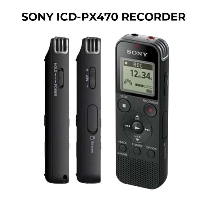 Premium Sony Icd-Px470 / Icd Px470 Digital Voice Recorder Original