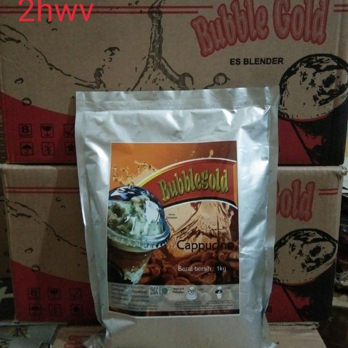 Bubuk Minuman/Bubble Gold Cappucino 1 kg