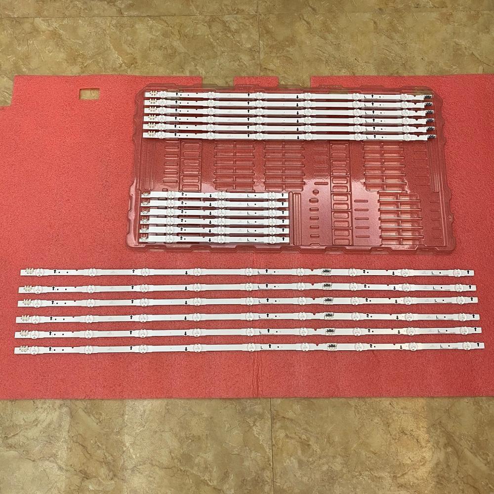 12pcs LED strip For Samsung UE48J5530 UE48J5500AK UE48H6240 UE48H6670 UE48J6275SU UE48J5510AK