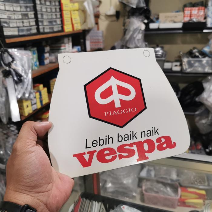 Mudflap Kepet Air Karpet Lumpur Tebal Lebih Baik Naik Vespa All Vespa