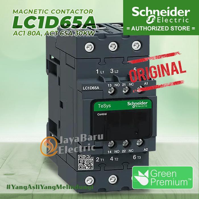 Schneider Kontaktor Contactor Lc1D65 Lc1D65A 24V 42V 48V 110V 220V 380V Lc1D65Ab7 Lc1D65Ad7