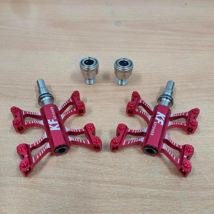 pedal quick release KFISHER bearing premium red