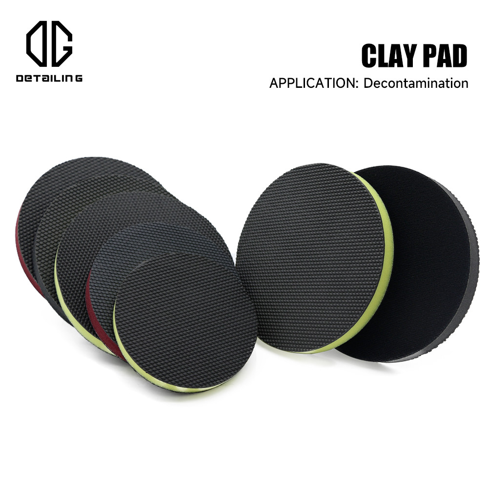 DETAILING 6 Inch Clay Bar Pad Magic Clay Bar Polishing Pads Car Washing Clay Applicator Auto