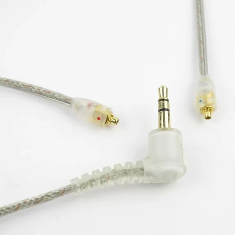 64INCH Headphone Audio Cable Converts For SHURE SE215 SE315 SE425 SE535 TH904 For MMCX 3.5 Mm Jack