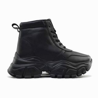 SNEAKERS WANITA JOHNSON SEPATU SNEAKERS WANITA JOHNSON - ERIS BLACK Boots Shoes - 36