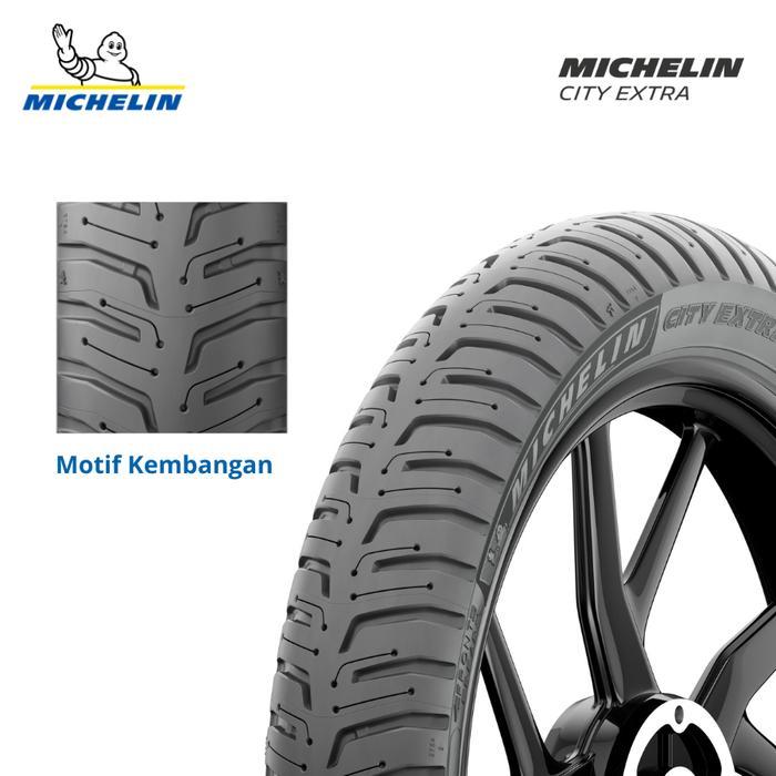 Cuci Gudang Michelin Ban Motor City Extra 110-80 R14 - Ban Tubeless