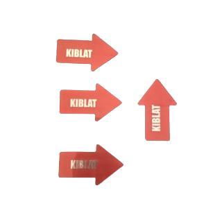 Akrilik Arah Kiblat - Akrilik Petunjuk Arah Kiblat - Panah Arah Kiblat