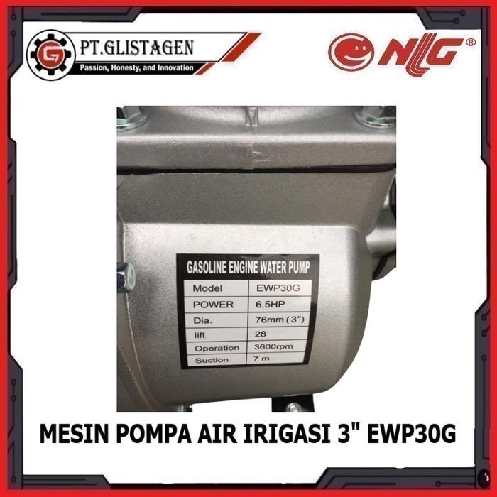 NEW Mesin Pompa Air Irigasi Sawah Alkon Water Pump 3" inch EWP30G NLG