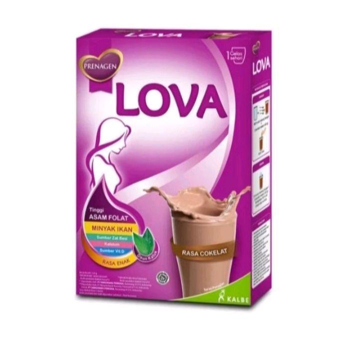 Pranagen Lova 120 gr - Prenagen Lova Cokelat & Strawberry Susu Ibu Hamil & Menyusui - Prenagen Lova