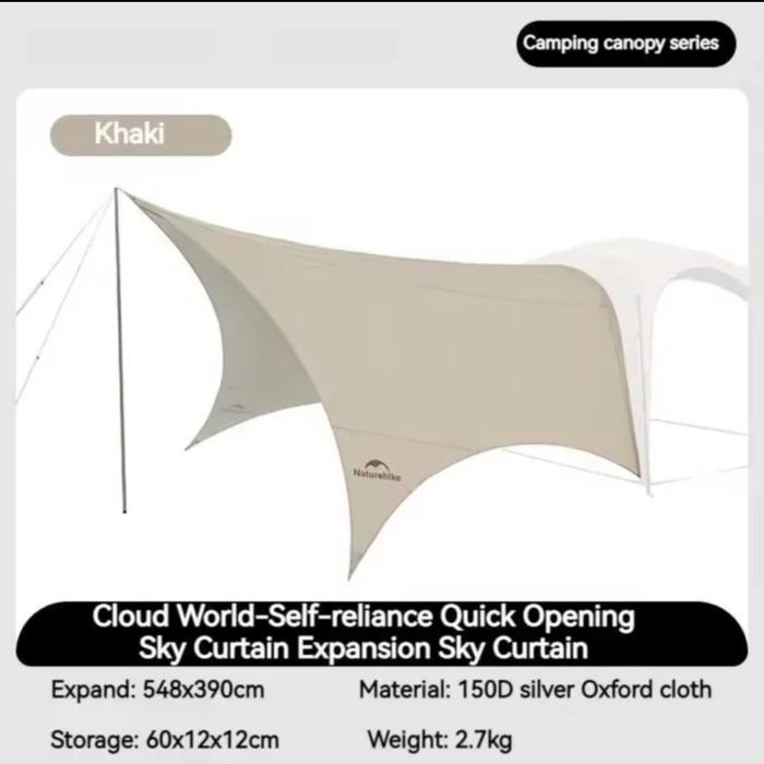 Extend Flysheet Naturehike Buat Shelter Tent Naturehike