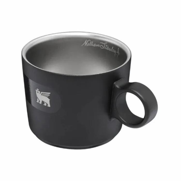Stanley The Daybreak Cappucino Cup 6.5Oz Foundry Black William Stanley Jr Limited Edition Gelas Mug