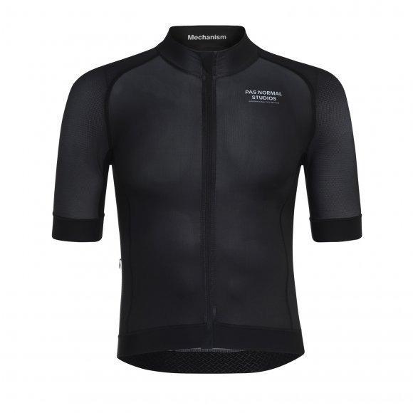 Jersey Sepeda Pria PNS Pas Normal Studios Mechanism Black