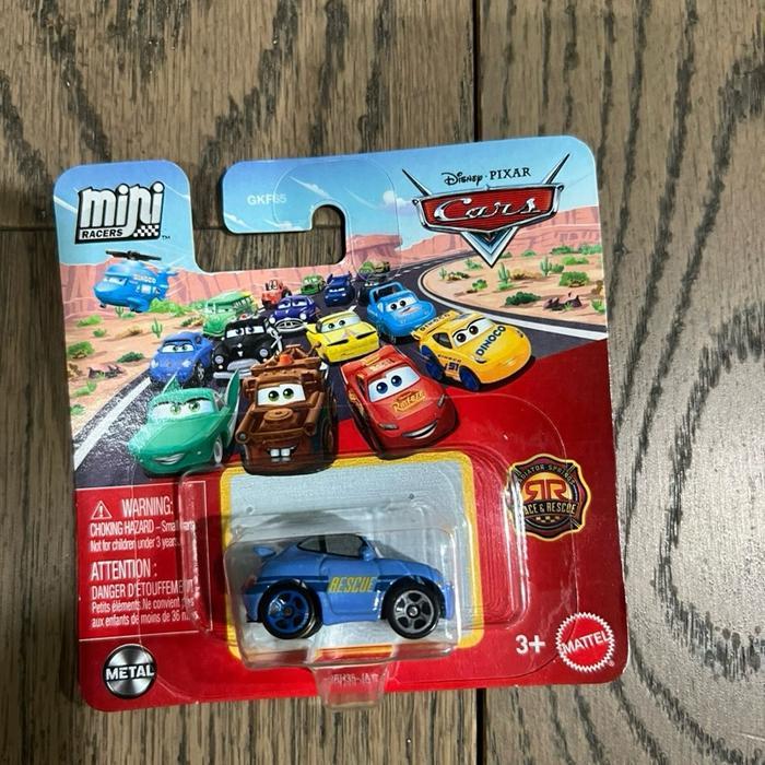 Disney car mini racer sally rescue diecast
