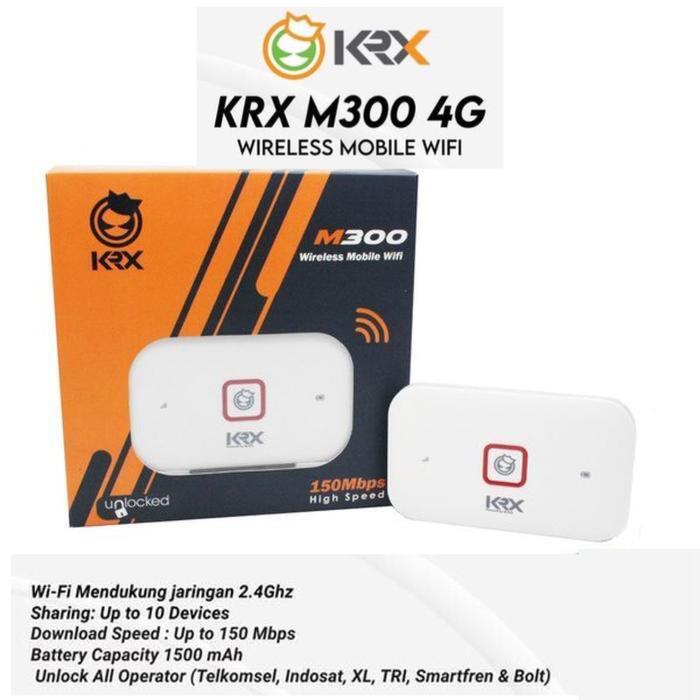 MODEM MIFI 4G LTE KRX M300 UNLOCK ALL GSM