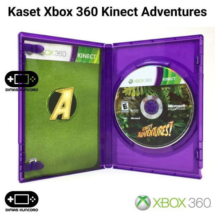 Promo Kaset Xbox 360 Kinect Adventures Disc Game Original Ori Adventure Segel Bd Xbox 360 Terlaris