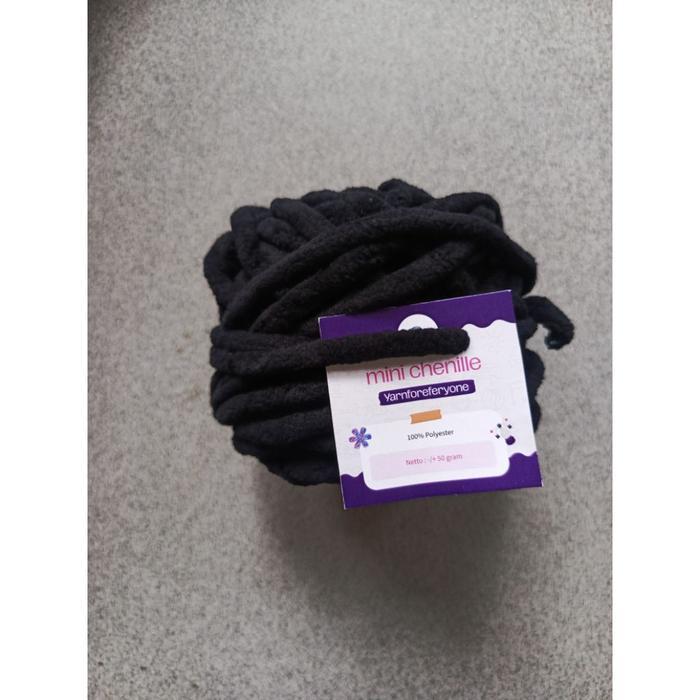Benang chenille Chunky 50 gr / Chenille 50 gr / Chenille Chunky / Benang Rajut Chenille Chunky