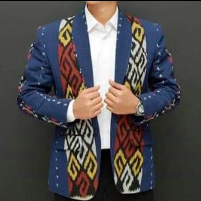Jas tenun pria exlusive(full furing) - S