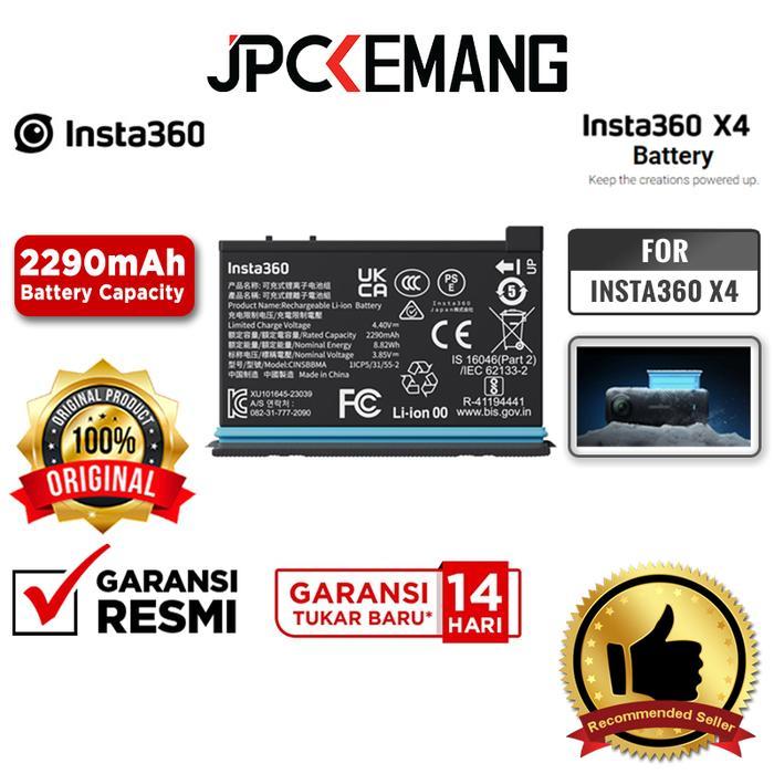 Insta360 X4 Battery For Insta 360 X4 Baterai Garansi Resmi