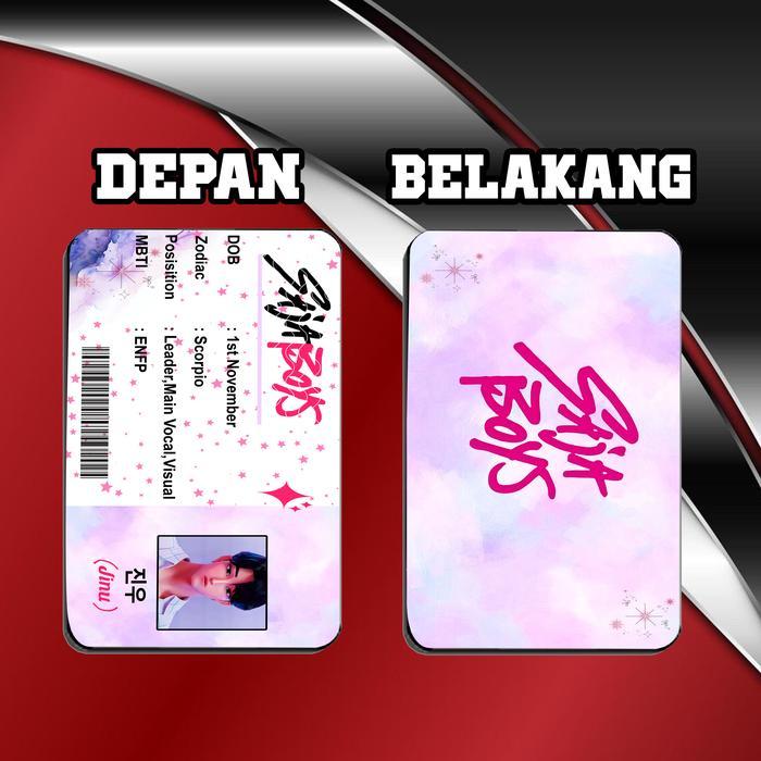 CARD ID PVC MEMBER SAJA BOYS KPOP DEMON HUNTERS PREMIUM