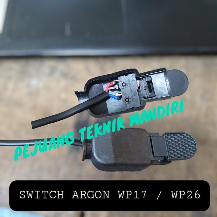NEW SWITCH LAS ARGON / SWITCH TIG TORCH LAS ARGON / SAKLAR STANG LAS ARGON