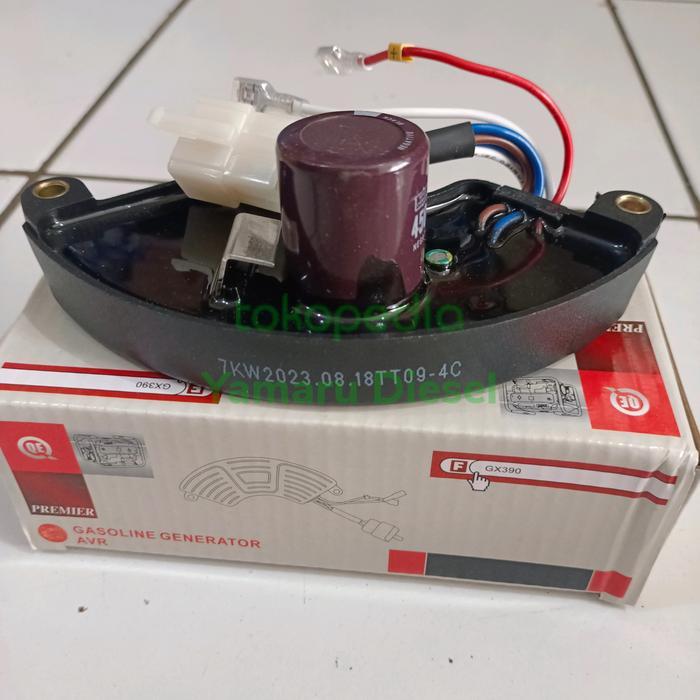 Avr genset 1 phase 7kw 680uf 450vac 6 kabel