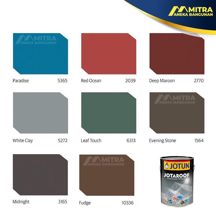 CAT GENTENG JOTAROOF JOTUN 2,5 LITER / SUPERIOR ROOF PROTECTION / CAT ATAP / WARNA CUSTOM TINTING