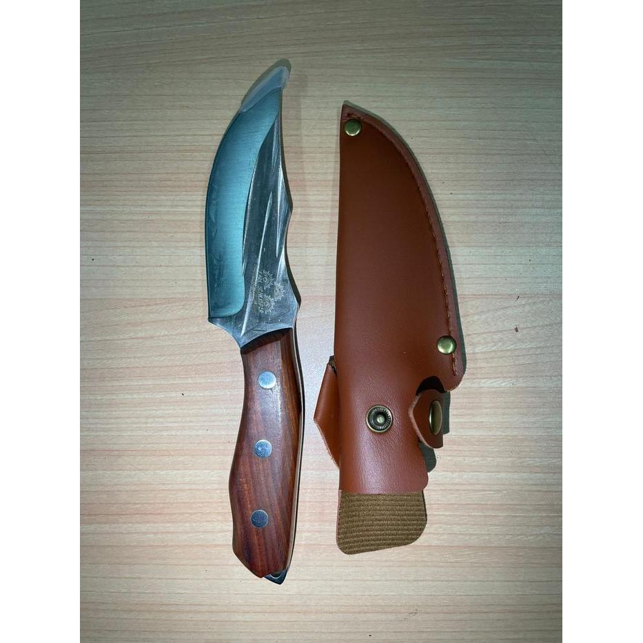 Carl Schlieper Super Survival Bushcraft Knife Hunting Knife-Pisau Outdoor Camping Pisau Serba Guna