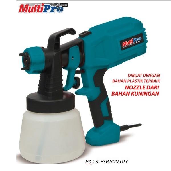MULTIPRO ESP 800 SPRAY GUN LISTRIK NOZZLE KUNINGAN SPRAYGUN ELEKTRIK